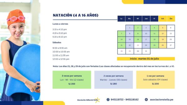 Natación para niños - Imagen 2