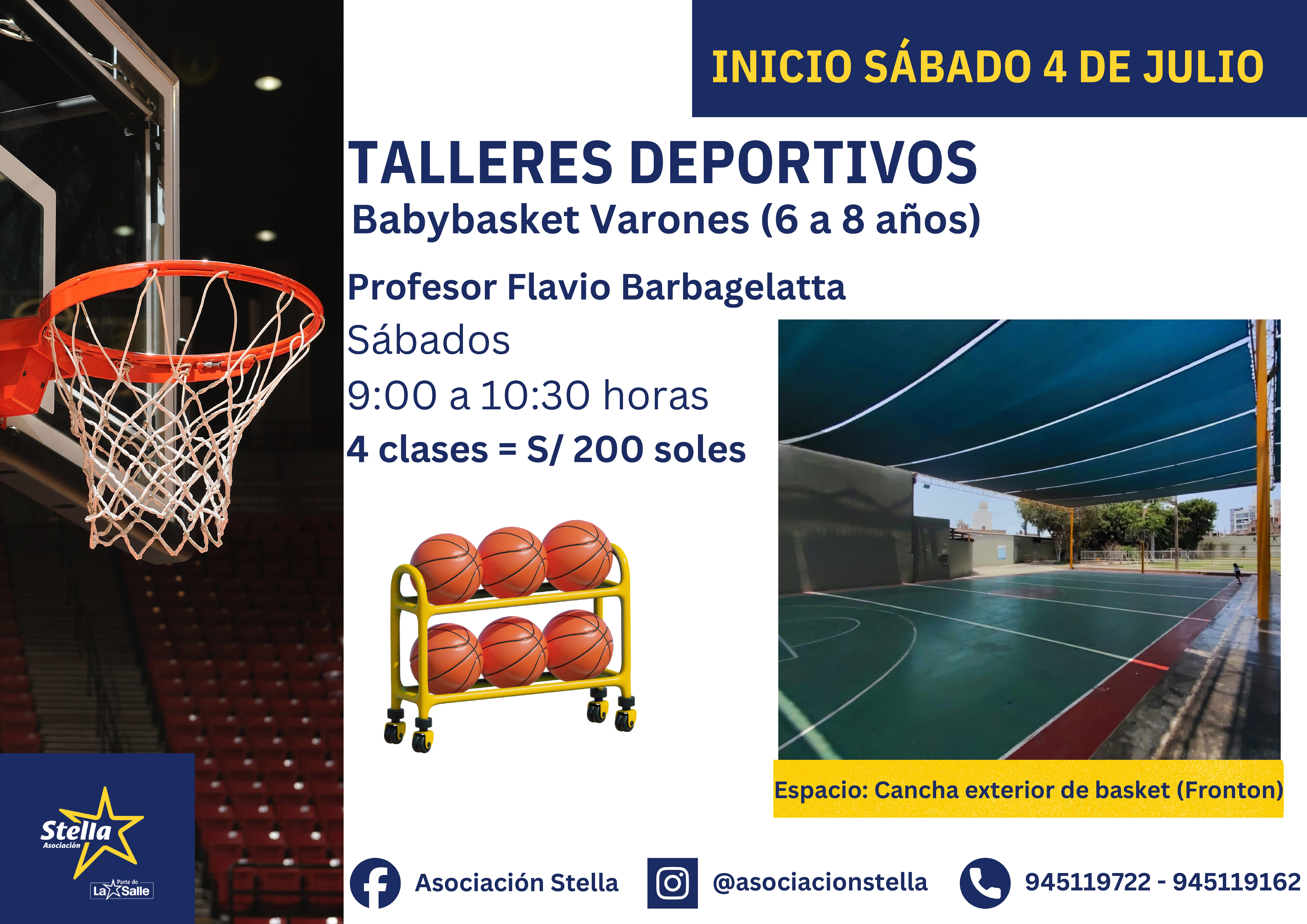 Babybasket Varones (Prof. Flavio Barbagelatta) - JULIO 2026 - Imagen 2